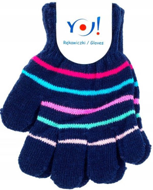 Rękawiczki PIĘCIOPALCOWE Akrylowe 14cm