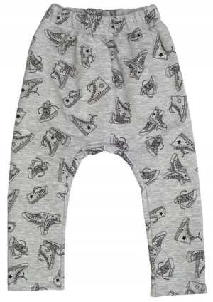 Spodnie Baggy Dresowe Pump 86 Obniżony Krok