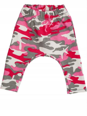 Spodnie Baggy Dresowe Pump 80 Obniżony Krok