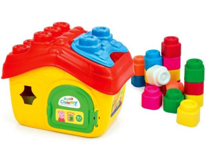 Clemmy Domek Sorter Z Klockami Klocki Peppa Pig