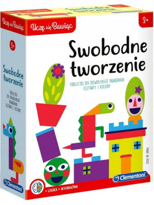 SWOBODNE TWORZENIE Gra Edukacyjna Clementoni