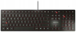 CHERRY KC6000Slim KLAWIATURA PRZEWODOWA czarna