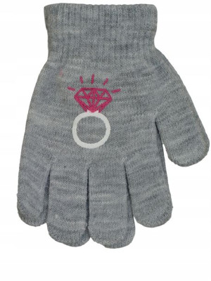 Rękawiczki PIĘCIOPALCOWE Akrylowe 16cm