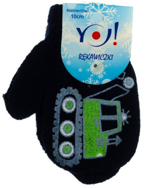 Rękawiczki ZE SZNURKIEM JEDNOPALCZASTE YO! 10cm