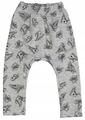 Spodnie Baggy Dresowe Pump 86 Obniżony Krok