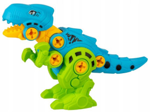 Dinozaur ROZKRĘCANY DINO DO SKRĘCANIA Konstruktor