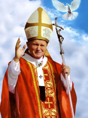 Obraz MALOWANIE PO NUMERACH Jan Paweł II 2 PAPIEŻ