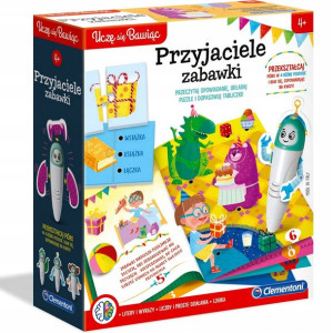 Clementoni PRZYJACIELE ZABAWKI Magiczna Pióro Gry