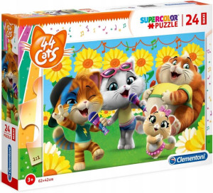CLEMENTONI PUZZLE MAXI 24el Super color 44 Koty