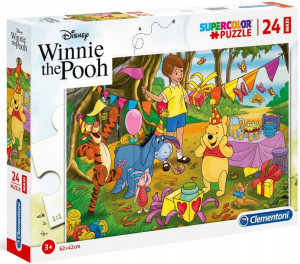 PUZZLE MAXI 24 KUBUŚ PUCHATEK SuperColor Clementon