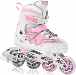 Rolki SPOKEY KERES REGULOWANE 34-37 Kauczuk ABEC7