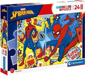 PUZZLE MAXI 24 SPIDER-MAN SuperColor Clementoni