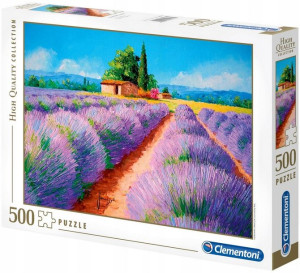 Clementoni PUZZLE 500 el. HQ Zapach lawendy
