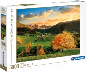 Clementoni PUZZLE 3000 el. THE ALPS Alpy