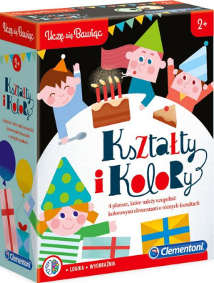 Clementoni Gra Edukacyjna Kształty I Kolory