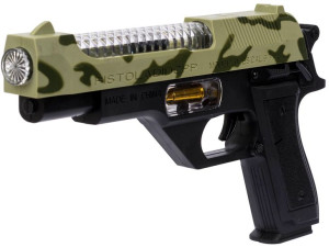 Pistolet Wojskowy Policyjny Światło Dźwięk