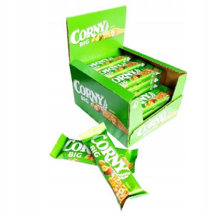 Baton Zbożowy Corny Big Z Orzechami 50 G X 24
