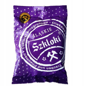 Cukierki Śląskie Szkloki Winogronowo-śliwkowe 80g