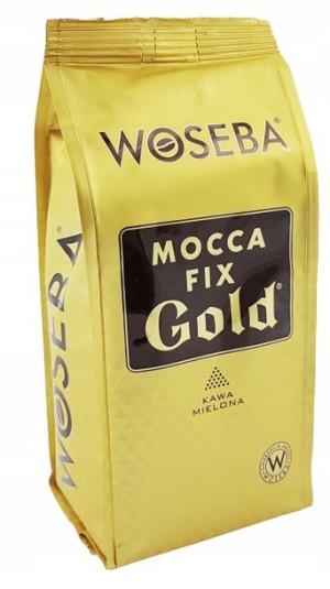 Kawa mielona WOSEBA MOCCA FIX GOLD 250g czarna