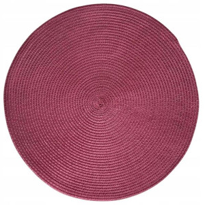 Podkładka Na Stół Okrągła Kuchenna Burgund 38 cm