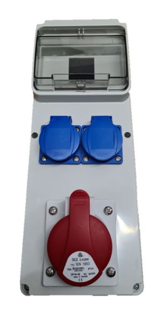 Rozdzielnica 6m 16/5 2x230v Ip54 Midi