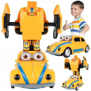 Samochód Autko 2w1 AUTO-ROBOT Światła Dźwięk LED