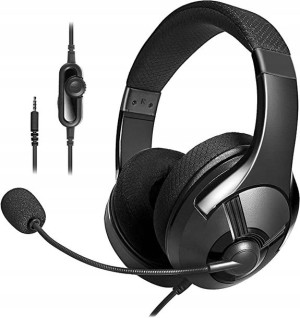 Słuchawki Przewodowe Amazon Basic Headset Nauszne