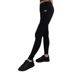 Legginsy Bawełniane Damskie 1 Szt. Xy 7142 Czarny S/m