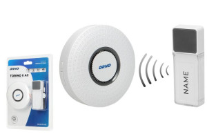 Dzwonek bezprzewodowy TORINO II AC learning system OR-DB-FX-153 ORNO