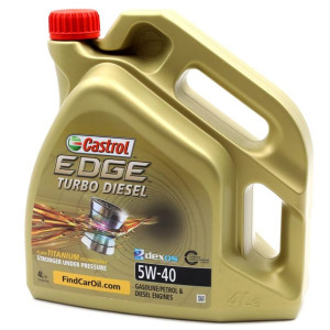 Olej Silnikowy Castrol Edge Turbo Diesel 5w40 4L
