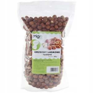 Orzechy Laskowe Łuskane 500g - MIGOgroup