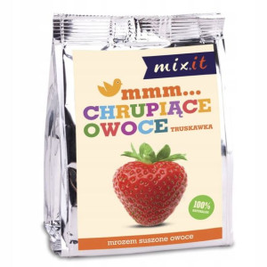 Chrupiąca Truskawka (Owoce Liofilizowane) 13g