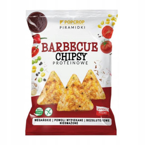 Piramidki Proteinowe Barbecue 60g - Popcrop