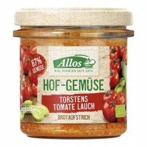 Pasta Warzywna z Pomidorami i Porem Bio 135g Allos