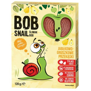 Przekąska Jabłkowo-Gruszkowa Bez Cukru 120g Bob