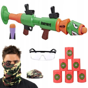 Nerf Fortnite Granatnik Rl Rakiety + Mega Dodatki