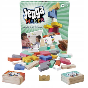 Hasbro Gra Zręcznościowa Jenga Maker Klocki