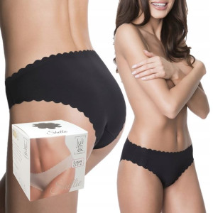 Julimex Shellie Figi Ciete laserowo czarny S