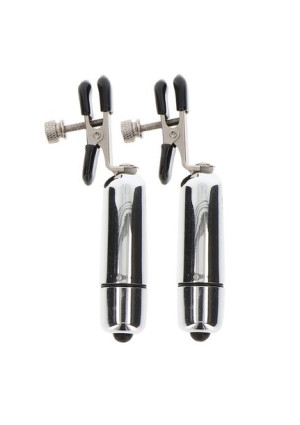 Adjustable Vibrating Clamps Silver