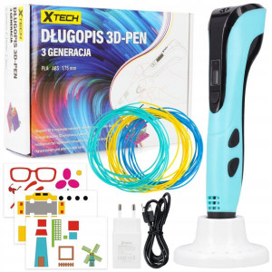 Drukarka Długopis 3d Pen 3g 9m Wkład + Szablony