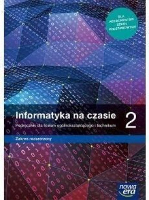 Informatyka na czasie 2 NE Podręcznik rozszerzony