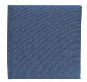 Album klasyczny Linen Blue 40 czarnych stron