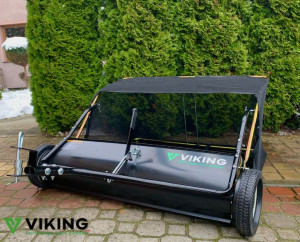 Zbieracz Trawy Liści Viking Traktorka Kłada 100 Cm