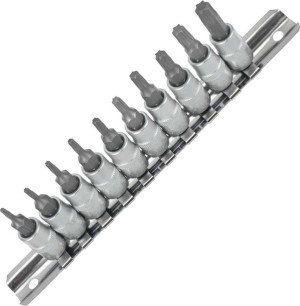 Nasadki Torx   T7-T40, 10 szt.