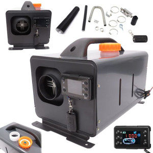 Ogrzewanie Postojowe Lcd Zbiornik 12v 5l Mocny 8kw