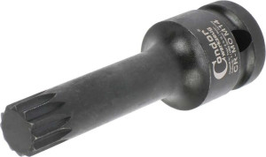 Nasadka 1/2" udarowa wielowpust M14 x 75 mm