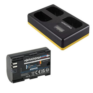 Ładowarka PATONA Potrójna do LP-E6 AKUMULATOR PATONA LP-E6NH