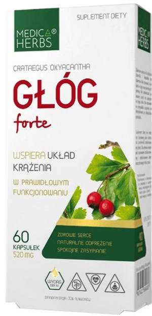 Głóg Forte Krążenie Zdrowe Serce I Sen
