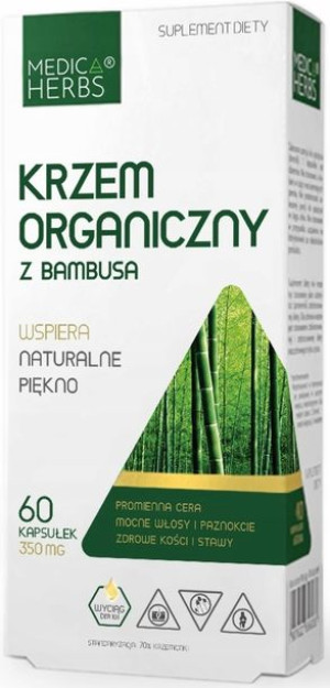 Krzem Organiczny Z Bambusa Krzemionka Mocne Włosy