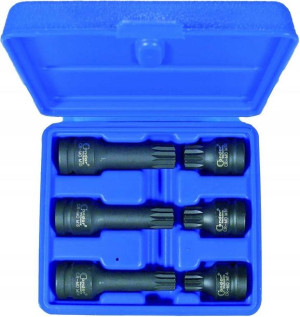 Nasadki udarowe 1/2", wielowpust M14-M18, 6 szt.